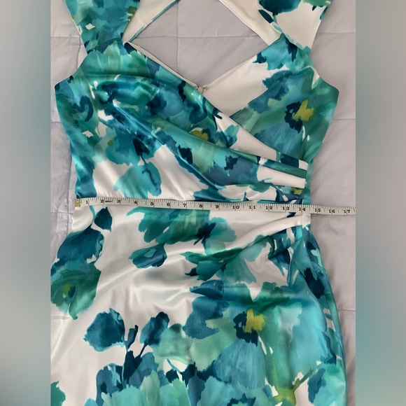 Dresses, LONDON TIMES, size 10, color green and white - Picture 5 of 11